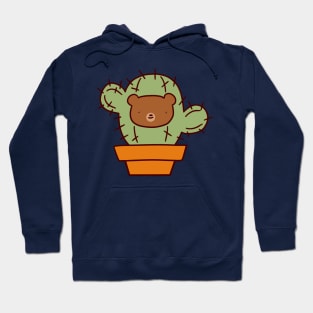 Bear Face Cactus Hoodie